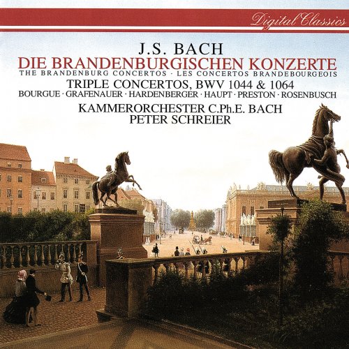Kammerorchester C.Ph.E Bach, Peter Schreier - J.S. Bach: Brandenburg Concertos (1993)