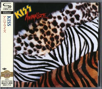 Kiss - Animalize (1984) [2012 Japanese Edition]