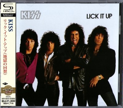 Kiss - Lick It Up (1983) [2012 Japanese Edition]