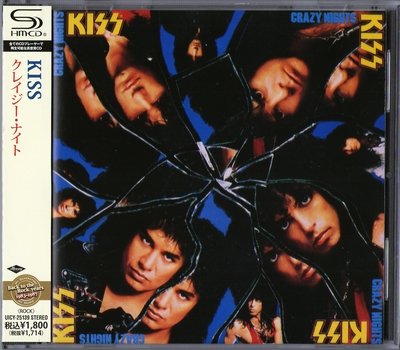 Kiss - Crazy Nights (1987) [2012 Japanese Edition]