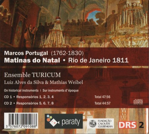 Enseble Turicum - Marcos Portugal: Matinas do Natal (2009) CD-Rip