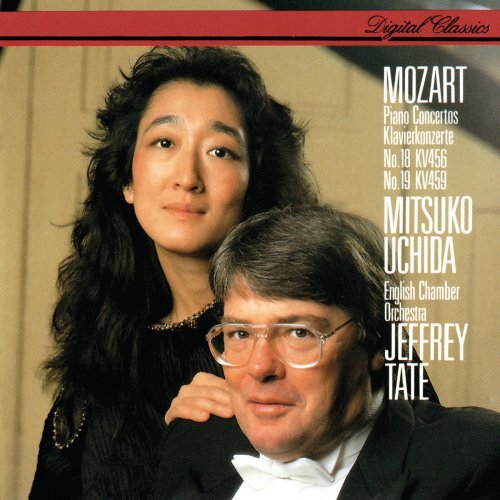 Mitsuko Uchida, English Chamber Orchestra, Jeffrey Tate - Mozart: Piano Concertos Nos. 18 & 19 (1989)