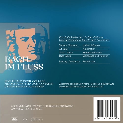 Rudolf Lutz, Chor der J.S. Bach-Stiftung, Orchester der J.S. Bach-Stiftung, Ulrike Hofbauer, Alex Potter, Makoto Sakurada, Wolf Matthias Friedrich - Bach im Fluss (2022) [Hi-Res]