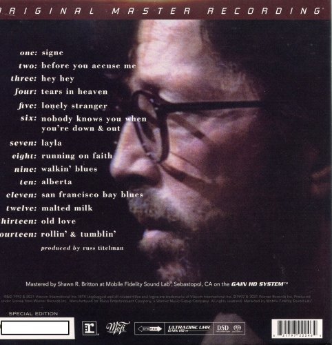 Eric Clapton - Unplugged (Remastered, Special Edition 2022) [SACD]