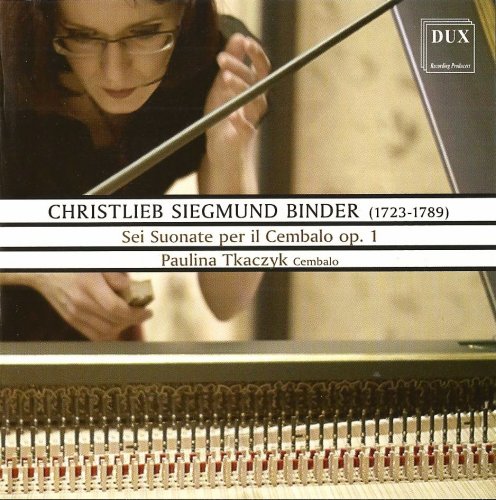 Paulina Tkaczyk - C.S. Binder: Sonatas for Harpsichord (2014) CD-Rip