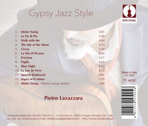 Pietro Lazazzara - Gypsy Jazz Style (2022)