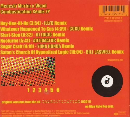 Medeski, Martin & Wood - Combustication Remix EP (1999)