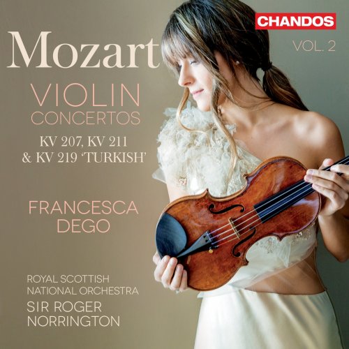 Francesca Dego, Royal Scottish National Orchestra, Sir Roger Norrington - Mozart Violin Concertos, Vol. 2 (2022) [Hi-Res]