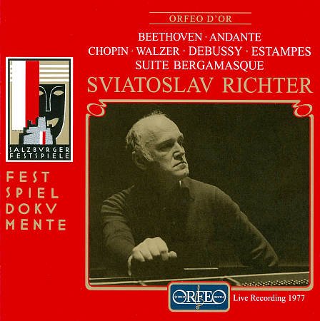Sviatoslav Richter - Beethoven: Andante / Chopin: Walzer / Debussy: Estampes Suite Bergamasque (1998)