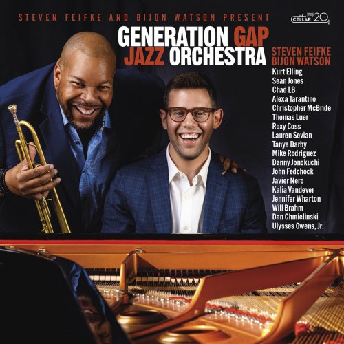 Steven Feifke, Bijon Watson & Generation Gap Jazz Orchestra - Generation Gap Jazz Orchestra (2022) [Hi-Res]