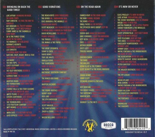 VA - Dreamboats and Petticoats: Bringing On Back The Good Times! (2021) [4CD Box Set]