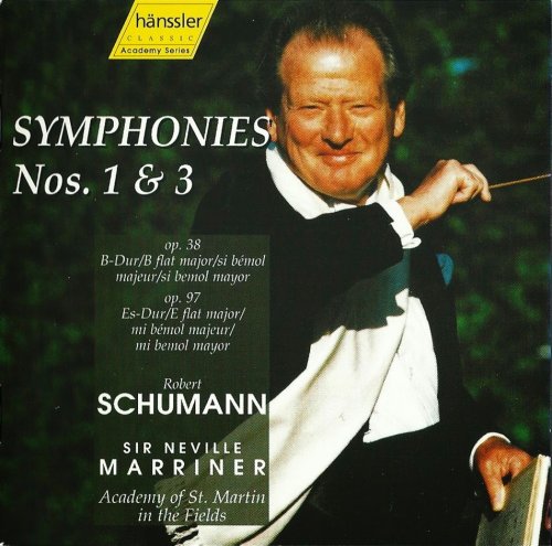 Academy of St. Martin-in-the-Fields, Sir Neville Marriner - Schumann: Symphonies Nos. 1 & 3 (1999) CD-Rip
