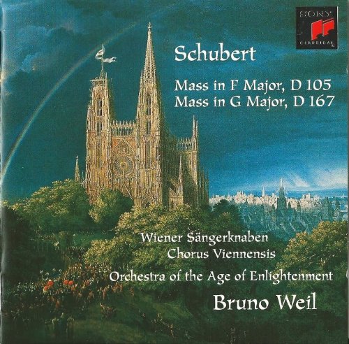 Orchestra of the Age of Enlightenment, Bruno Weil - Schubert: Mass in F major D 105, Mass in G major D 167 (1996) CD-Rip