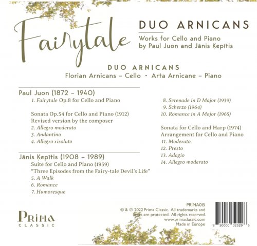Duo Arnicans - Fairytale (2022) [Hi-Res]