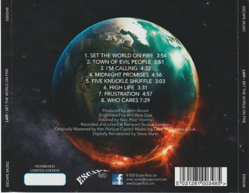 Liar - Set The World On Fire (1978) [2020]