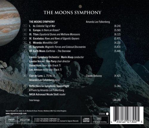London Voices, London Symphony Orchestra, Marin Alsop - Amanda Lee Falkenberg: The Moons Symphony (2022) [Hi-Res] [Dolby Atmos]