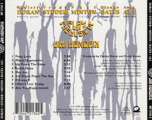 Christy Doran, Fredy Studer, Phil Minton, Django Bates, Amin Ali - Play the Music of Jimi Hendrix (1995)