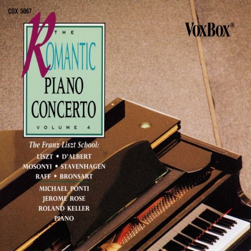 Michael Ponti, Jerome Rose & Roland Keller - The Romantic Piano Concerto, Vol. 4 (1992)