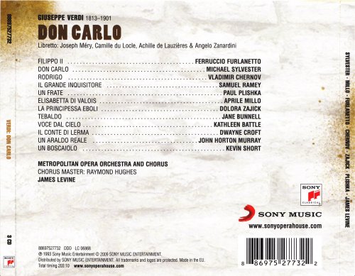 James Levine, Ferruccio Furlanetto, Michael Sylvester - Verdi: Don Carlo (2009)