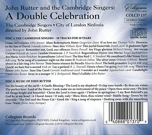The Cambridge Singers, John Rutter - Rutter: A Double Celebration (2014)