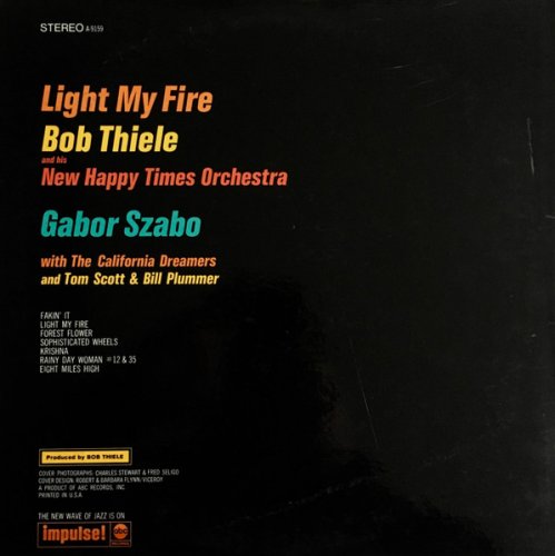 Gabor Szabo & Bob Thiele - Light My Fire (1968) LP