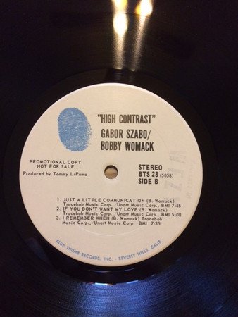 Gabor Szabo - High Contrast (1971) LP