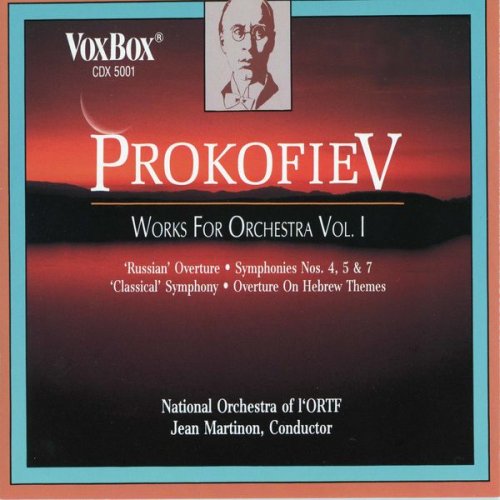 Jean Martinon & French National Radio Orchestra - Prokofiev: Works for Orchestra, Vol. 1 (1990)