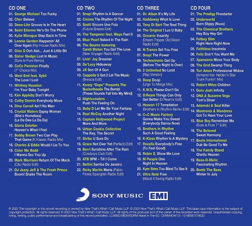 VA - NOW That's What I Call 90s Dancefloor (2022) [4CD]