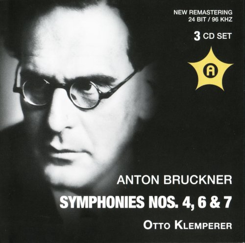 WDR-Sinfonieorchester, Concertgebouw Orchestra, Berliner Philharmoniker, Otto Klemperer - Bruckner: Symphonien 4 6 & 7 (2012)