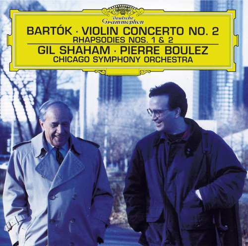 Gil Shaham, Chicago Symphony Orchestra, Pierre Boulez - Bartok: Violin Concerto No. 2 / Rhapsodies Nos. 1 & 2 (1999) CD-Rip