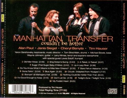 The Manhattan Transfer - Couldn't Be Hotter (2003)