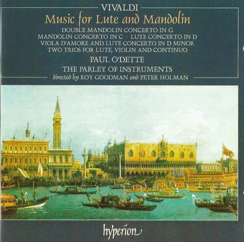 Paul O'Dette, Robin Jeffrey, Roy Goodman - Vivaldi: Music for Lute and Mandolin (1986) CD-Rip