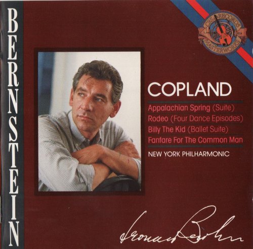New York Philharmonic, Leonard Bernstein - Copland: Rodeo, Billy the Kid, Appalachian Spring (1987) CD-Rip