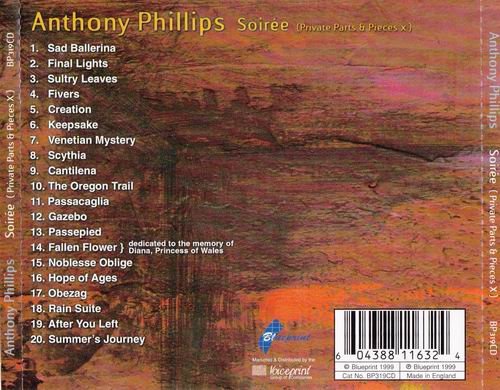 Anthony Phillips - Soiree (Private Parts & Pieces X) (1999)