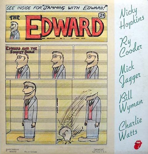 Nicky Hopkins, Ry Cooder, Mick Jagger, Bill Wyman, Charlie Watts - Jamming With Edward (1972) LP