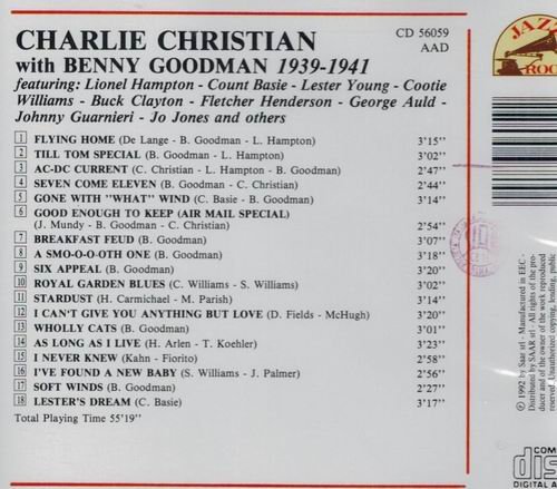 Charlie Christian With Benny Goodman - Charlie Christian 1939-1941 (1992)