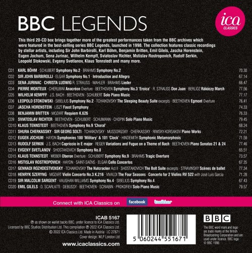 Verschiedene Interpreten - BBC Legends, Volume 3 (2022)
