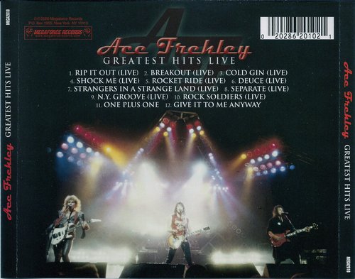 Ace Frehley - Greatest Hits Live (2006) CD-Rip