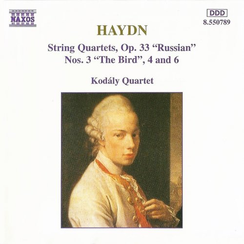 Kodály Quartet - Haydn: String Quartets op. 33 “Russian Quartets” Nos. 3, 4 & 6 (1994) CD-Rip