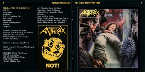 Anthrax - Aftershock: The Island Years 1985-1990 (2013) [4CD]