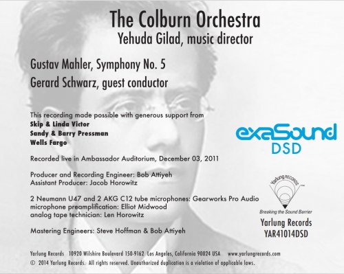 Gerard Schwarz, The Colburn Orchestra - Mahler: Symphony No. 5 (2014) [DSD256]