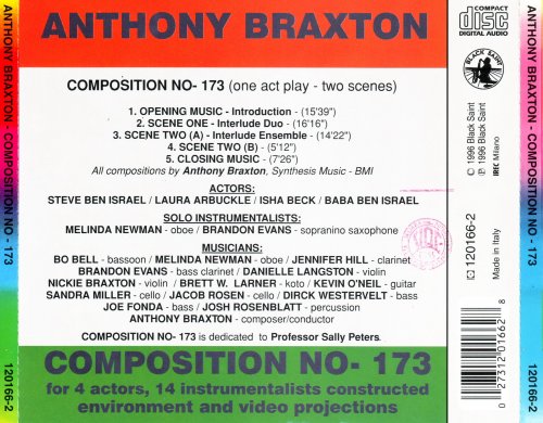Anthony Braxton - Composition No. 173 (1996) CDRip FLAC