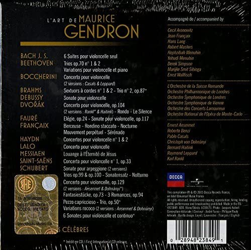 Maurice Gendron - The Art of Maurice Gendron (2015) [14CD Box Set]