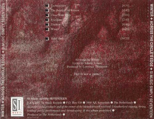 Winter - Across The Circle's Edge (1992)