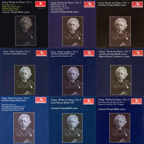Antonio Pompa-Baldi - Grieg: Works for Piano, Vol. 1 - 11 (2005 - 2008)