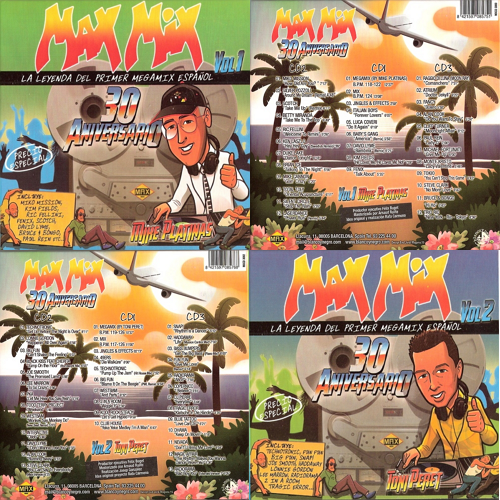 VA - Max Mix 30 Aniversario Vol. 1-2 (2015) {6CD Box Set}
