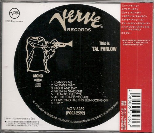 Tal Farlow - This is Tal Farlow (1958) [1998 Verve Original Collection]