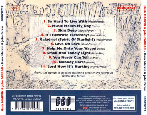 Hank Marvin, John Farrar - Hank Marvin & John Farrar (1973) [2007]