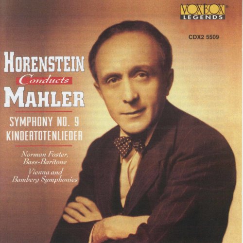 Norman Foster, Wiener Symphoniker, Bamberger Symphoniker, Jascha Horenstein - Mahler: Symphony No. 9 in D Major & Kindertotenlieder (1993)