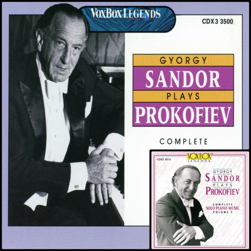 Gyorgy Sandor - Prokofiev: Complete Piano Music, Vol. 1-2 (1993)